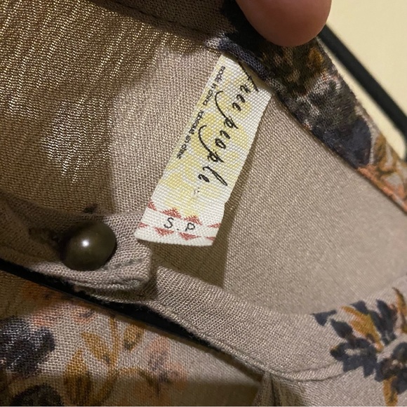 Free People long sleeved tunic size S - Picture 4 of 5